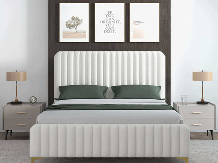 Valery - Upholstered Platform Bed