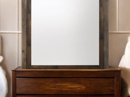 Elettra - Rustic Mirror - Walnut