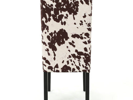 Contemporary Dining Chair With Rubberwood Legs (Set of 2)