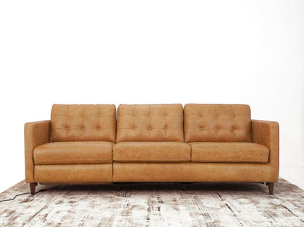 Christopher - Electric Inclining Sofa Left Facing - Tan