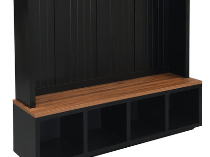 Entryway Hall Tree With Bench And Storage