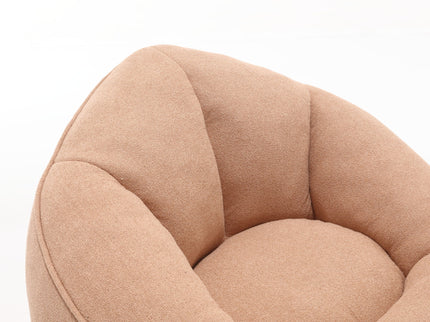 Bedding Bean Bag Sofa Chair High Pressure Foam With Footrest