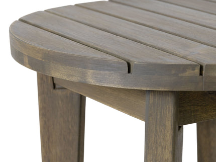 Outdoor Acacia Wood Side Table With Weather Resistance