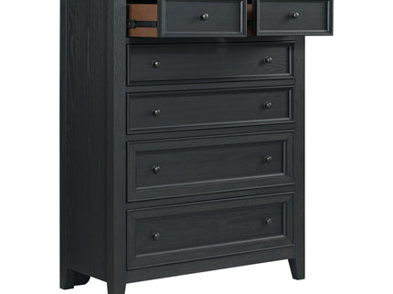 6 Drawer Chest With Knobs And Smooth Slides