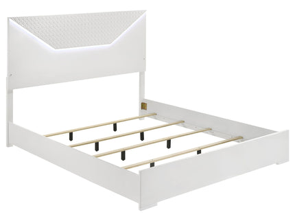 Pierce - Panel Bed LED Headboard