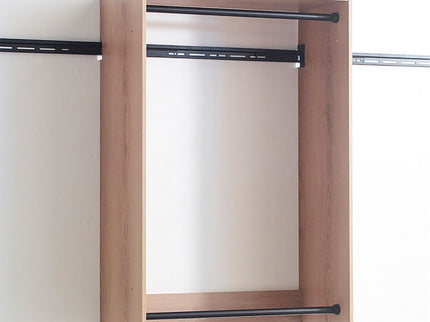 Devi - Wall Mounted Wood Closet System, Modular Units