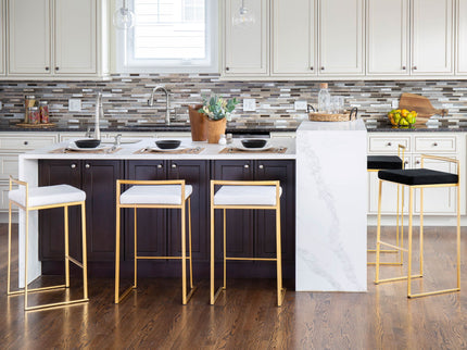 Fuji - Contemporary / Glam & Quality Construction Barstool