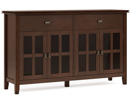 Artisan - Large 4 Door Sideboard Buffet - Russet Brown