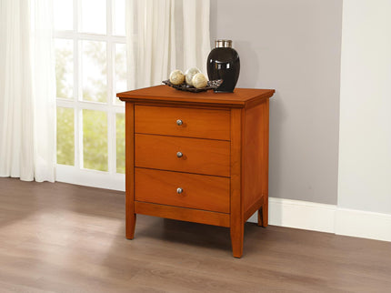 3 Drawer Nightstand & Dove Tailed Drawers