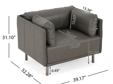 Vintage Modern Aesthetic Appeal Lounge Chair