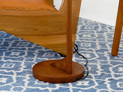 Floor Lamp, Standing Light For Living Room - Brown