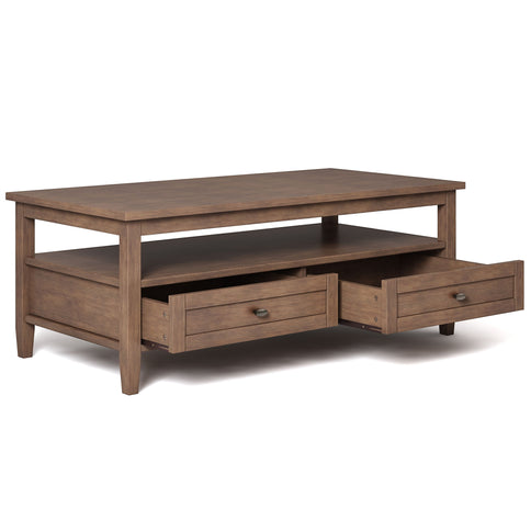 Warm Shaker - Coffee Table With Functional Storage