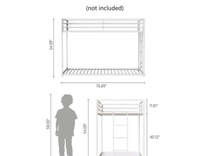 Adam - Metal Bunk Bed