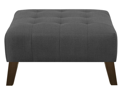 Square Ottoman - Gray