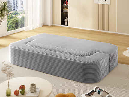 Convertible Floor Sofa Bed With Multi Functional Blanket