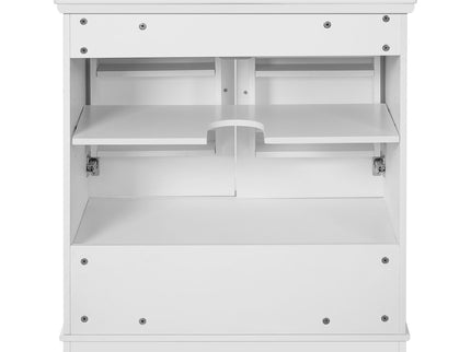 Bathroom Vanity With Sink, Cabinet With Adjustable Shelf And Drawer Divider