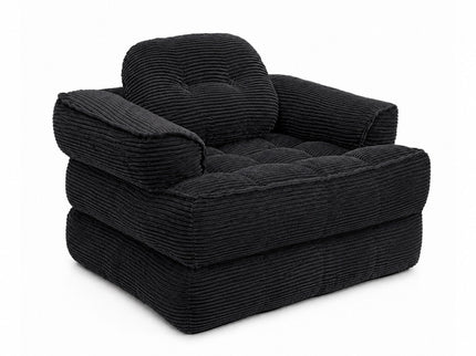 Convertible 2 In 1 Armrest Sofa For Bedroom