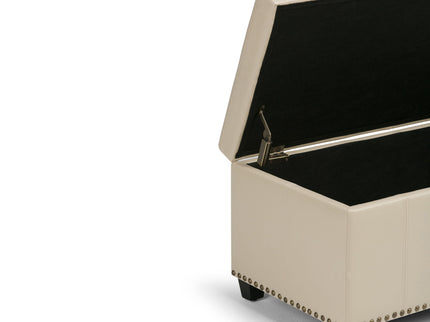 Amelia - Transitional Storage Ottoman Bench