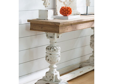 Alcott - Buffet Table - Brown / Antique White