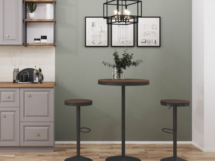Dakota - Industrial Adjustable Bar Dinette Table