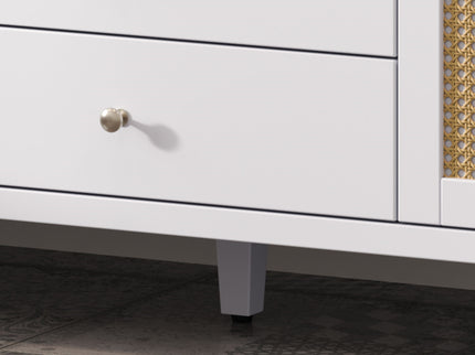 Bathroom Vanity With Sink, 5 Legs, Soft Close Drawers