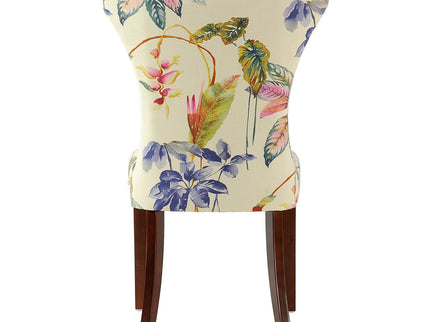 Paradise - Upholstered Accent Chair Printed On - Off-White Floral