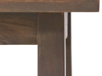 Kinesis - Outdoor Side Table With Slatted Top And Wood Frame
