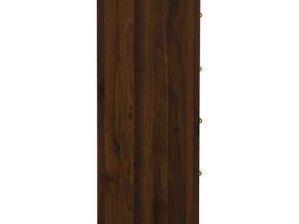 Anza - 4 Drawer Chest Storage Solution - Walnut