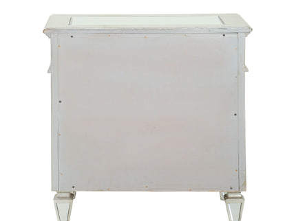 Varian - Mirrored Nightstand - Silver