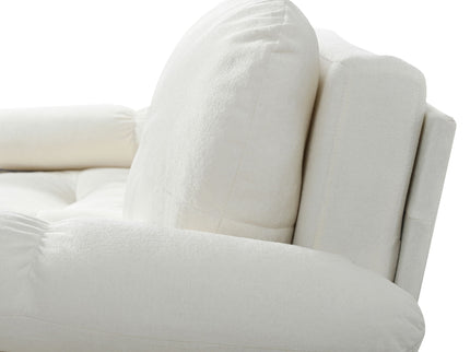 Convertible Pull Out Sofa Bed Queen Size, 3 In 1 With Side Storage