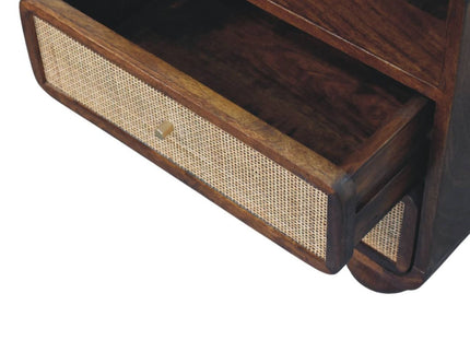 Larissa - 2 Drawer Nightstand - Brown