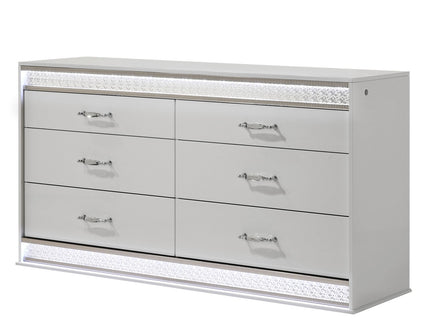 Glam - Bedroom Set With LED Headboard