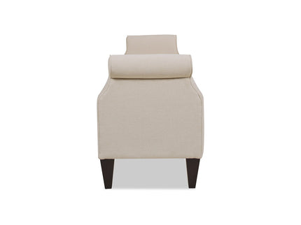 Jacqueline - Tufted Roll Arm Storage Bench