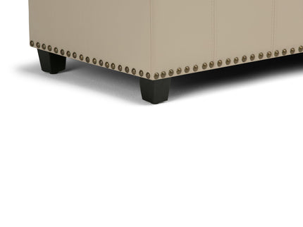 Amelia - Transitional Storage Ottoman Bench