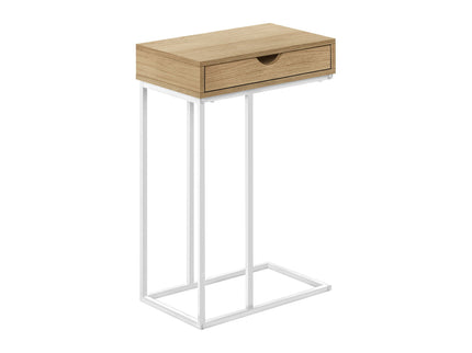 Accent Table, C - Shaped Contemporary & Modern Design