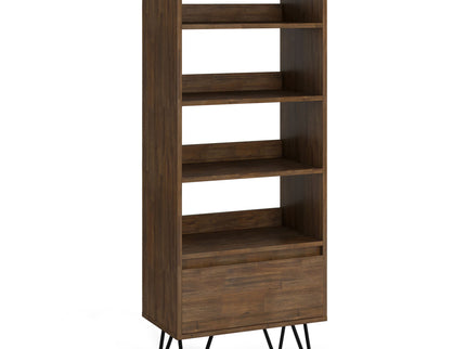 Chase - Tall Bookcase - Rustic Natural Aged Brown