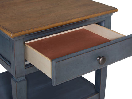 End Table - Blue