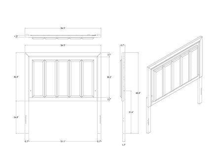 Skye - Bed Elegant Design