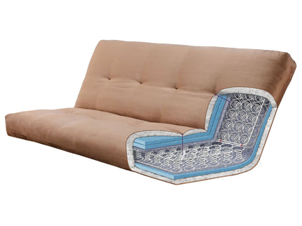 Montana - Full Size Futon Frame - Aqua