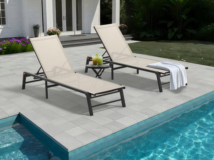 Chaise Lounge Outdoor (Set of 2)