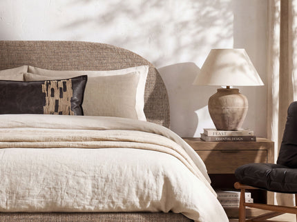 Archie Puffy Grounded - Upholstered Platform Bed