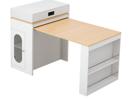 Extendable Dining Table With Folding Top