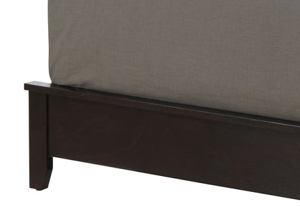 Padded Headboard Bed