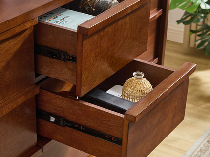 Sideboard Buffet Cabinet With Storage, 2 Doors 3 Drawers