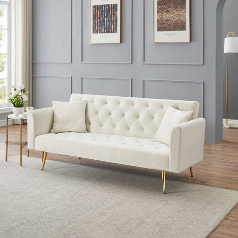 Convertible Double Folding Living Room Sofa Bed