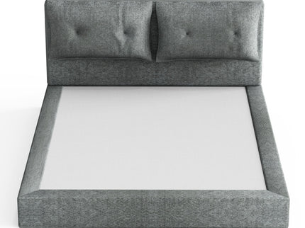 Airframe - Upholstered Bed Frame With Double Layered Upholstered Headboard