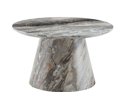 Circular Coffee Table With Adjustable Feet