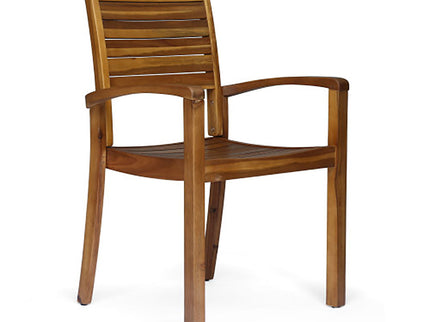 Outdoor Dining Chair, Stacking Design For Patio
