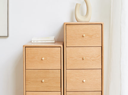 Free-Standing Corner Storage Cabinet For Living Room