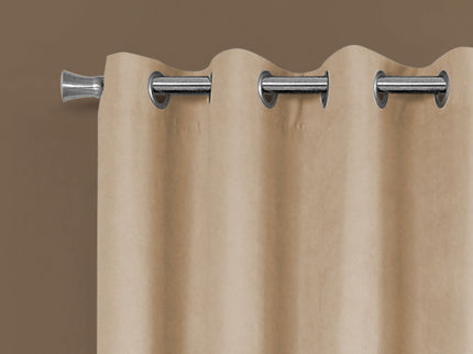 2 Pieces Set, Curtain Panel, Room Darkening, Grommet